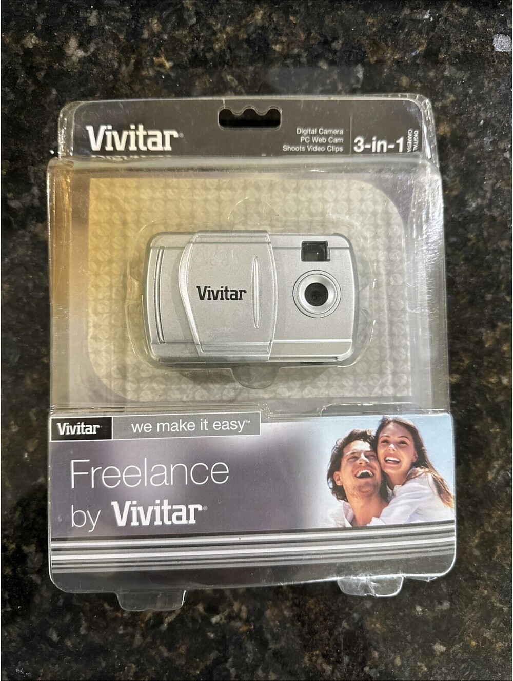 Vivitar V69379M 12.0MP Digital Camera - Silver